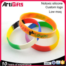 Hot sale delicate custom woven wristbands